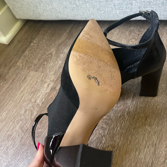 Suede Black pumps - Picture 5 of 6